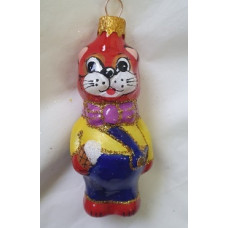 Кіт Леопольд формовка скло 1222