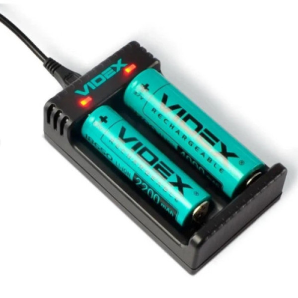 Зарядний пристрій для акумуляторів Li-ion Videx VCH-L201 27244