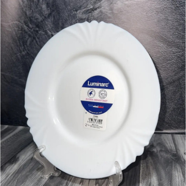 H4132 Тарілка обідня кругла d=25см «Luminarc» Cadix