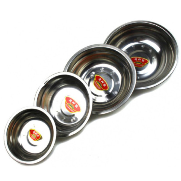 Миска №ММ-22 нерж. 20,9*6 (25697)