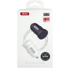 Автомобільний Зарядний Пристрій XO-CC18 Dual USB (Бiлий)