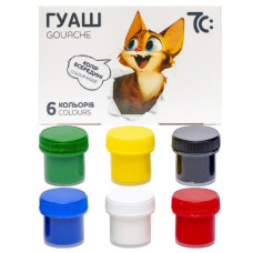 Набір гуашевих фарб 6*10 мл 7C20601