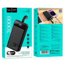 Універсальна мобільна батарея HOCO 30000 J123B Element 22.5W+PD20W Black