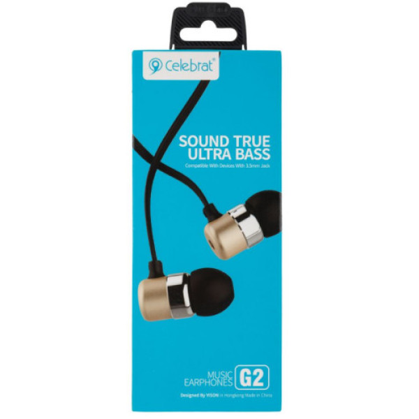 Навушники Celebrat G2 (Білий)
