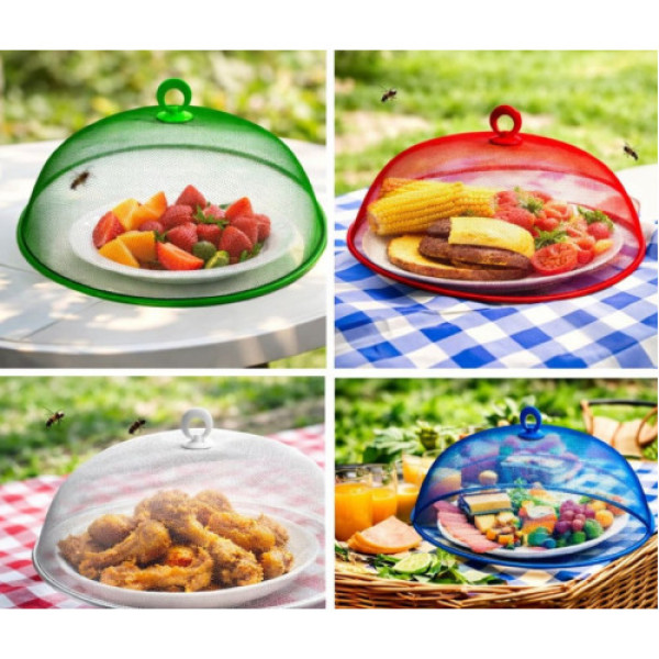 Кришка-сітка для продуктів метал 35см
