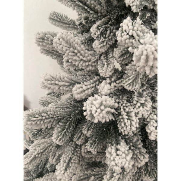 Ялинка Лита Ковалівська засніжена, ЗЕЛЕНА 150 см.