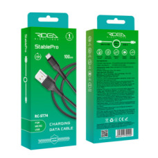Кабель USB Ridea RC-ST74 StablePro Micro 3A (Чорний)
