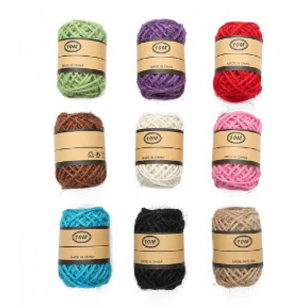 Нитки для творчості кольорові 10м 006 1шт (12)