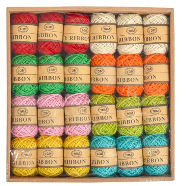 Нитки для творчості кольорові 10м 006 1шт (12)