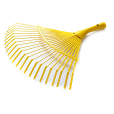 Граблі віялові 410×460 мм 22 пласких прути 0,4 кг  (СИЛА)