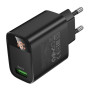 Мережевий Зарядний Пристрій Borofone BA95A 1USB QC 18W Led Display (Чорний)