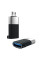 Перехідник XO NB149-G USB2.0 TO MICRO connector (Чорний)