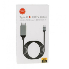 Кабель Type-C/HDMI 2m 4k (A41) (Чорний)