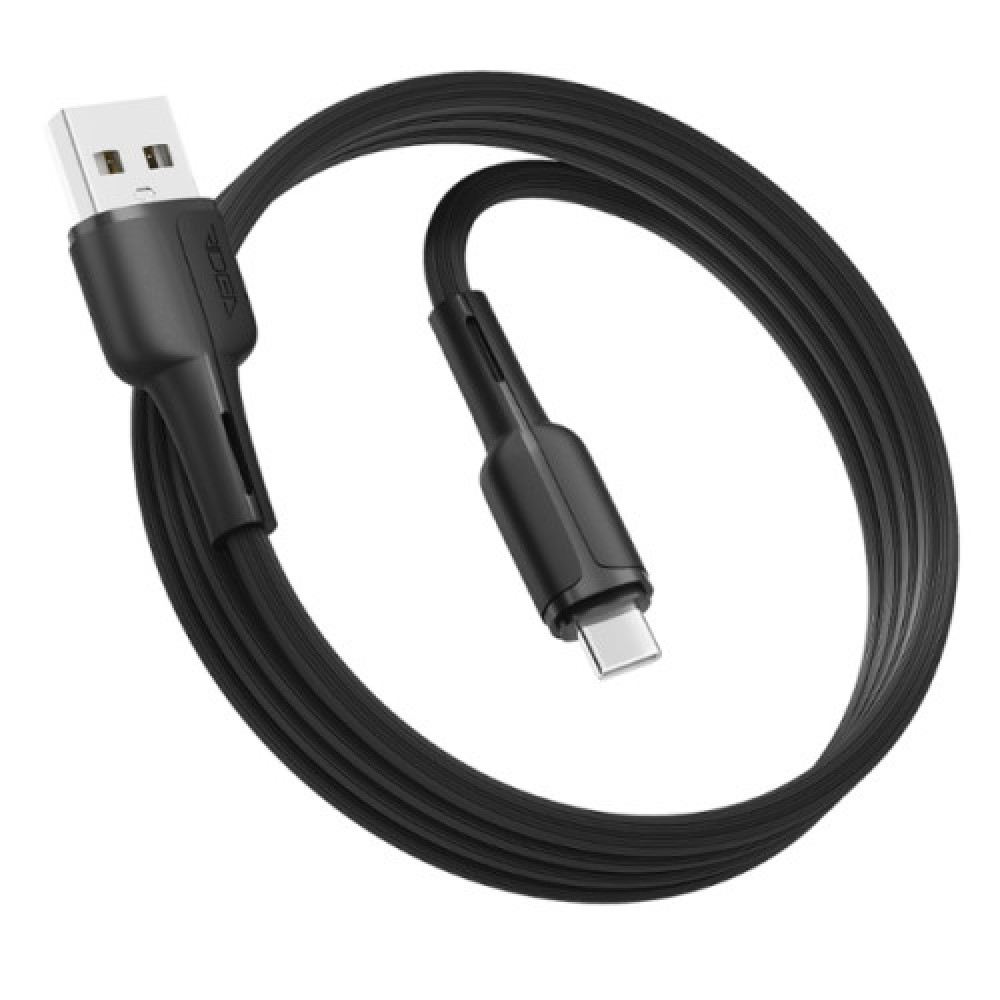 Кабель USB Ridea RC-M121 Prima Type-C 3A (Чорний)