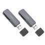 Кардрідер Hoco HB45 Spirit 2-in-1 USB 3.0 (Сiрий)
