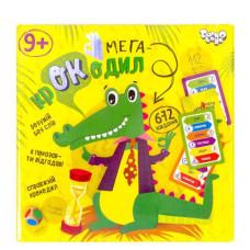 Настільна гра вікторина "Мега-крокодил" укр CROC-03-01U