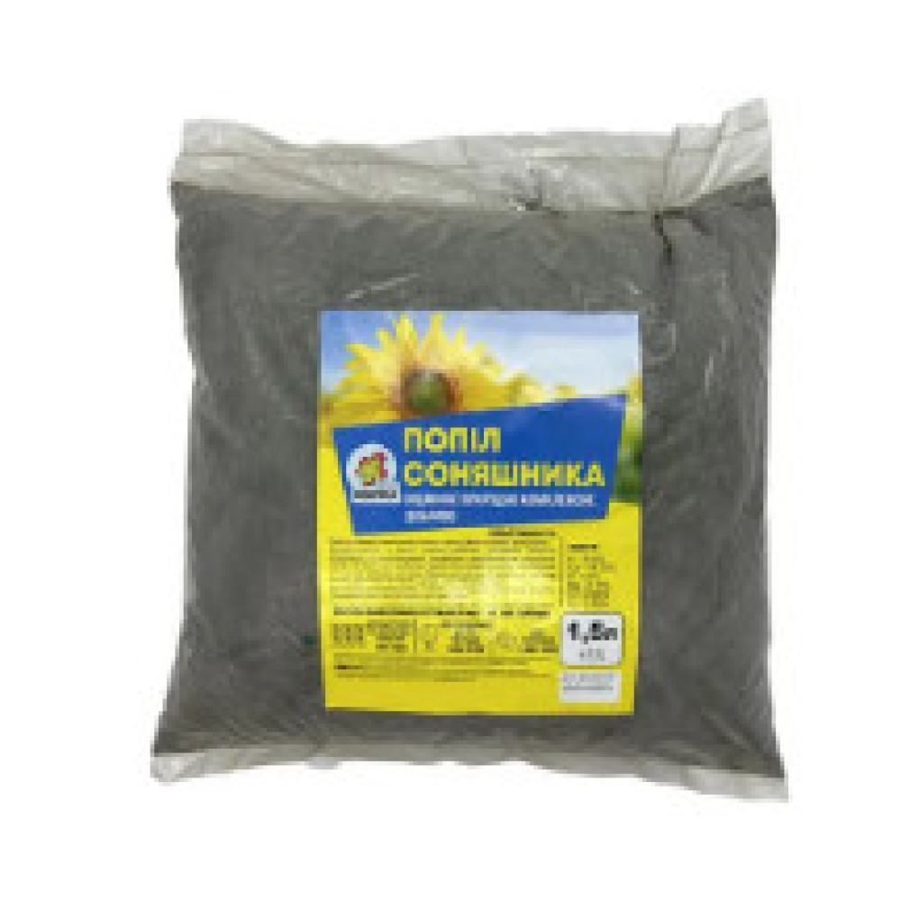 Попіл соняшника 1,5л квітка