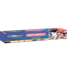 Пергамент для випікання 5 м білий СИЛІКОН, без втулки PROdom (49)