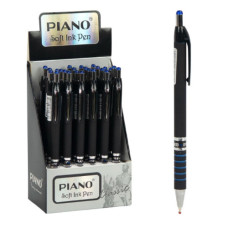 Ручка масляна PIANO автоматична PВ-165 синя
