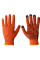 Рукавички FAR х/б, Залиті піною, Оранж, Прогумрвані