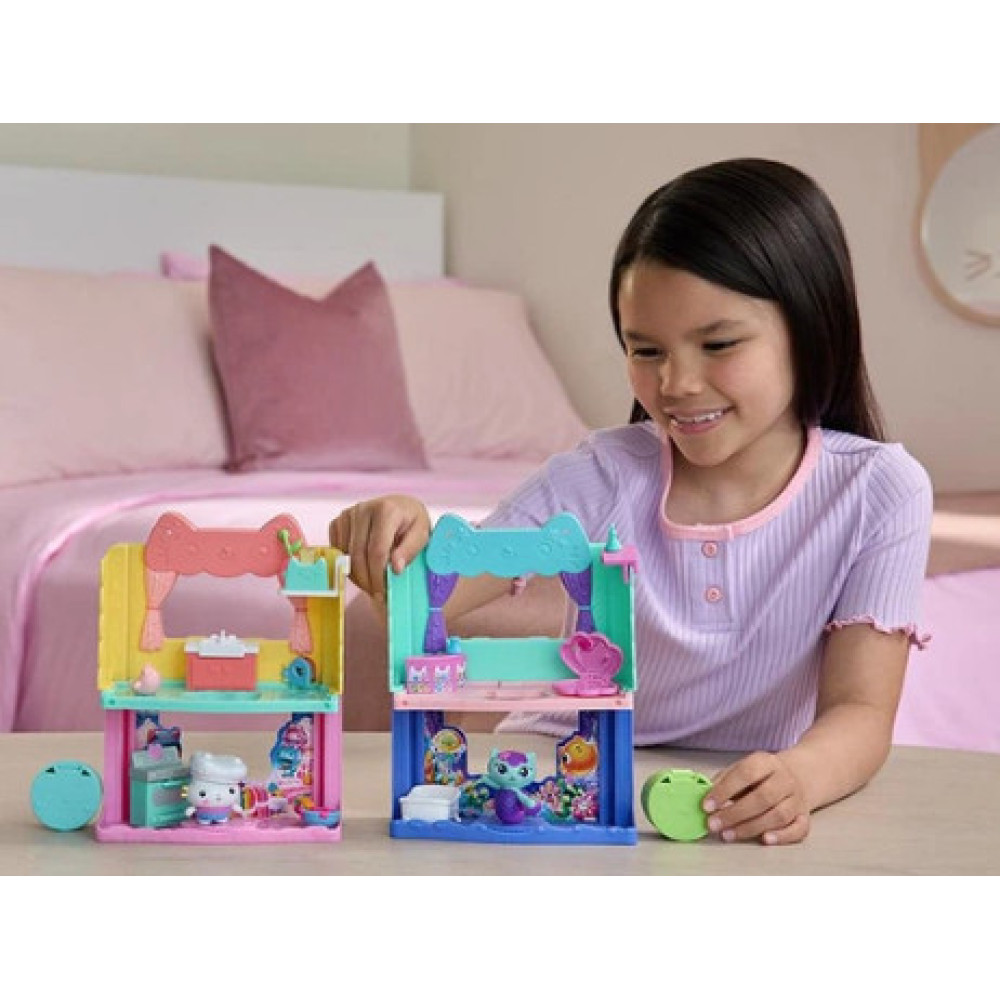 Ігровий набір Gabby's Dollhouse Кіно, Балкончик-портал, Спа 6074306