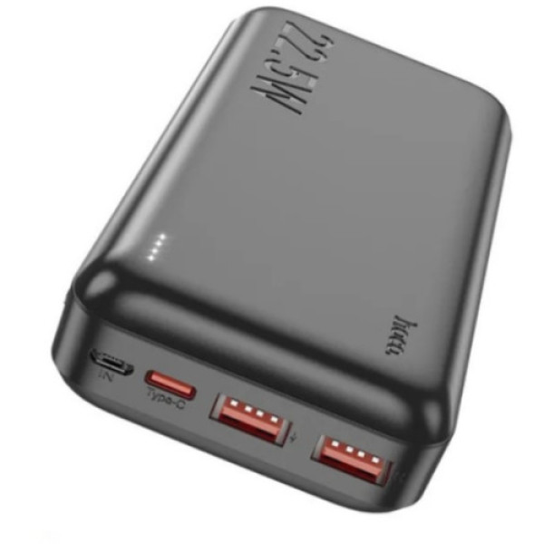 Універсальна мобільна батарея J101A Astute 20000 mAh 22,5 W Black