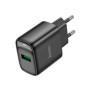 Мережевий Зарядний Пристрій Hoco C140A 1USB QC 18W (Чорний)