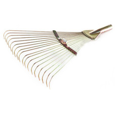 Граблі віялові регульовані 210—400 мм 18 круглих прути 0,33 кг  (СИЛА)