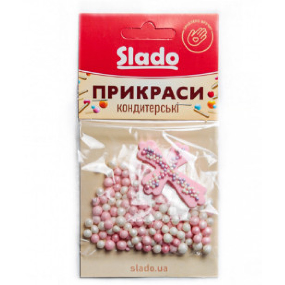 Декор пасхальний з посипкою