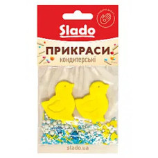 Декор пасхальний з посипкою