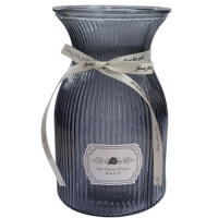 R102519 Ваза скляна 20см Star Gray