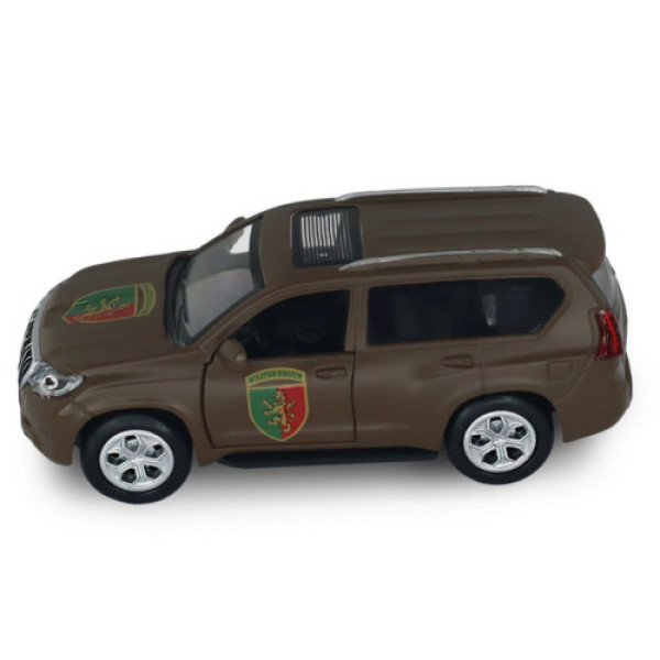 Автомодель серії "Шеврони Героїв" Toyota Prado "24 ОМБр" TechnoDrive KM618824