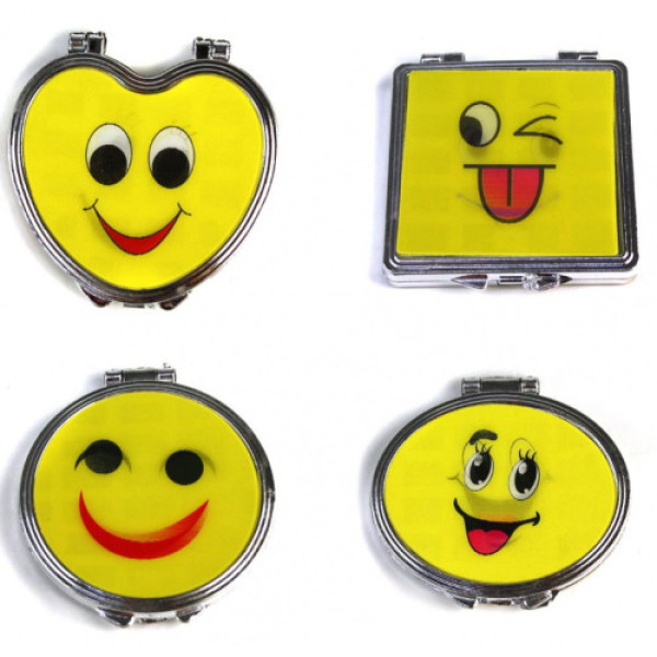 Дзеркало пл. складне маленьке кишенькове 93658/00578