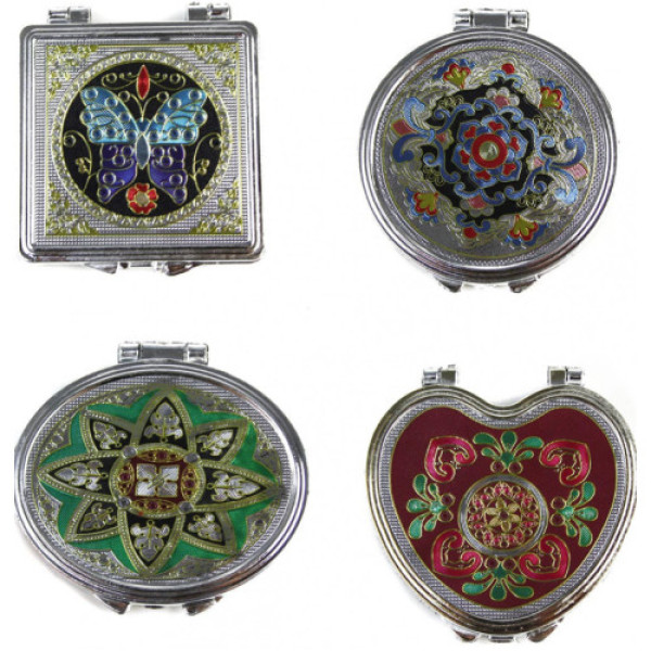 Дзеркало пл. складне маленьке кишенькове 93658/00578