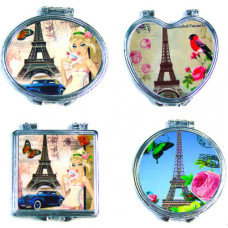 Дзеркало пл. складне маленьке кишенькове 93658/00578