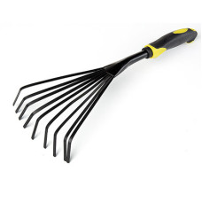 Граблі віялові з обгумованою рукояткою 550525