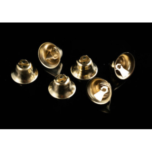 Дзвіночок срібло/золото 26мм/22мм 1шт (K-016/K-001)