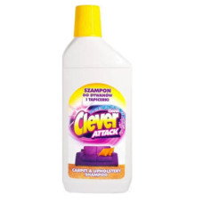 Clever ATTACK Засіб пральний — шампунь-відплямовувач для килимів та оббивки 500 мл