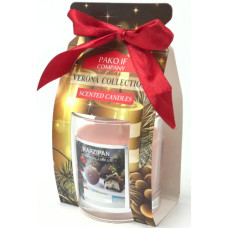 Свічка в склі Verona Collection NY Хвоя-Мигдаль
