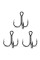 Трійник MiniMax Treble Hook round SW-077 # 1/0 BLN 5шт. ring