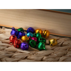 Брязкальце дзвіночок. 10мм Мікс 10шт/уп (К-019)