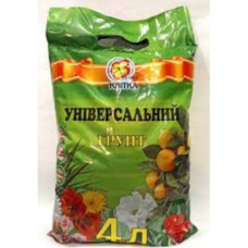 Грунт Універсальний 4,0л Квітка (12)