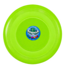 Дитяча іграшка "Літаюча тарілка" Bamsic 034/1BMS(Green) діаметр 21 см