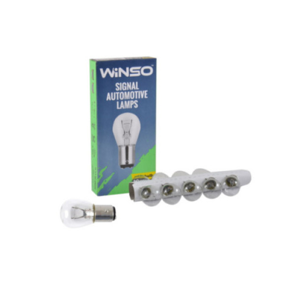 Автолампа WINSO P21/5W 21/5W BAY15d (713130)