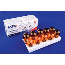 Автомобільна лампа 12V PY21W BAU15S (оранж.) 1 contact картон 1шт MTA
