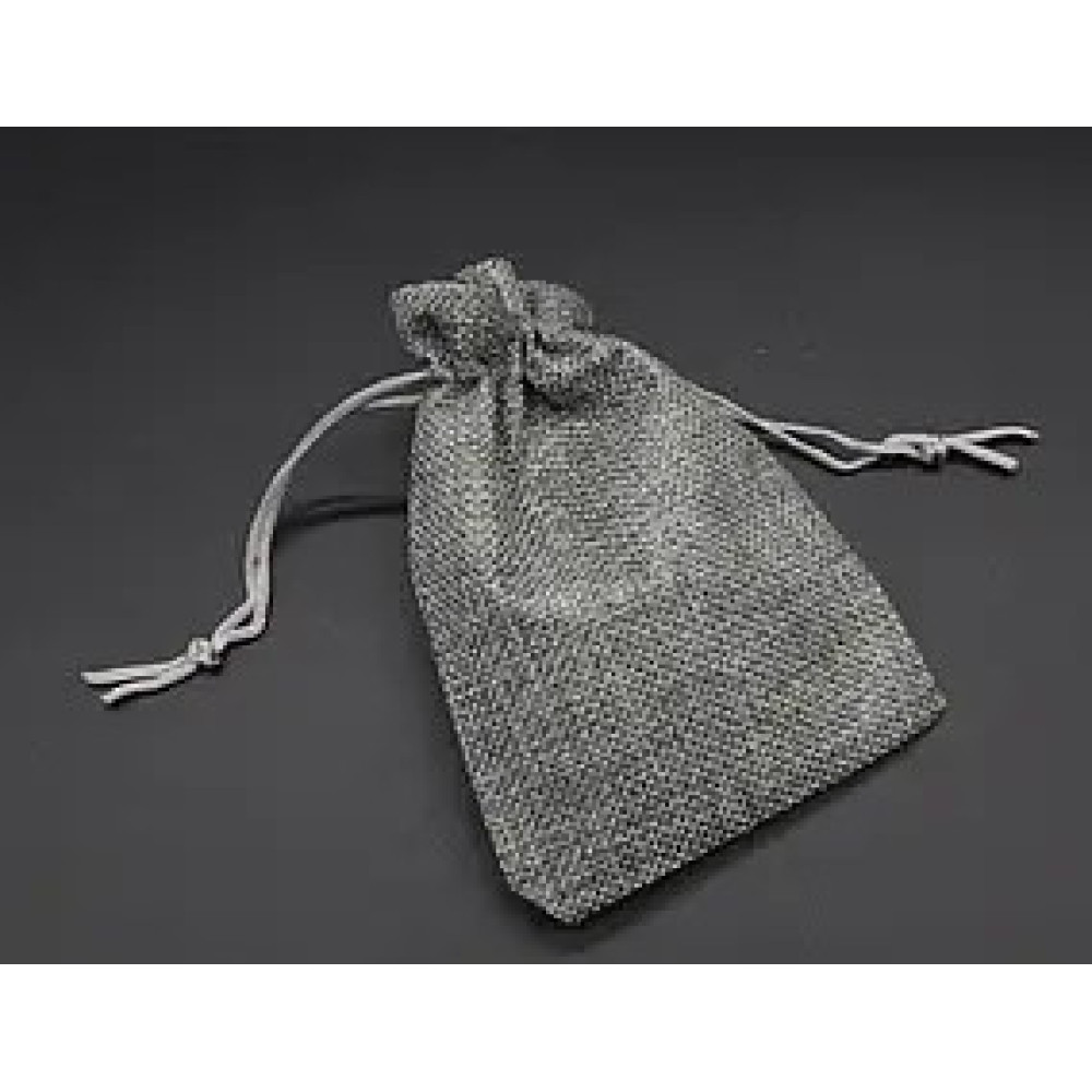 Мішечок з мішковини на затяжках 17х23см/15*20см