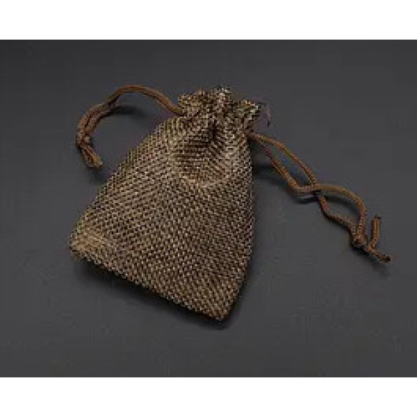 Мішечок з мішковини на затяжках 17х23см/15*20см