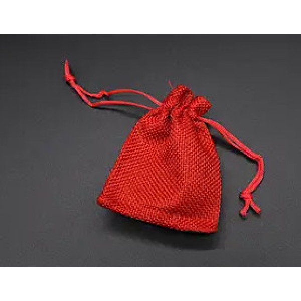 Мішечок з мішковини на затяжках 17х23см/15*20см