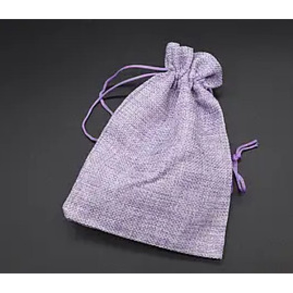 Мішечок з мішковини на затяжках 17х23см/15*20см