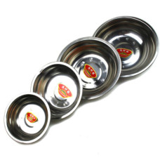 Миска №ММ-28 нерж. 26,5*7,2 (200) (25699)